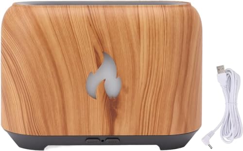 Humidificateur diffuseur de flamme USB pour maison 5V effet creux 3D