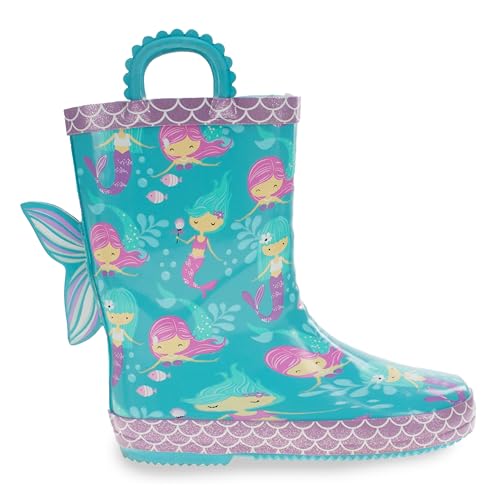 Western Chief Kids Printed Waterproof Rubber Rain Boots – Durable and Easy-On Puddle Boots4