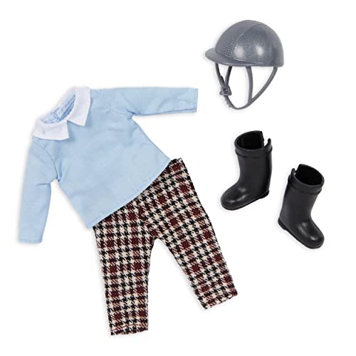 Lori, Mini Boy Doll & Toy Horse, 6-Inch Doll & Black Pinto Horse, Set including Clothes, Animal & Accessories - Image 3