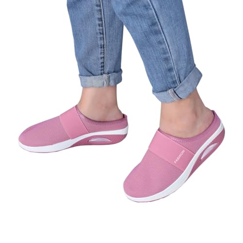 Sabot mesh sans lacets pieds larges et mules légères de marche - 6