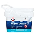 HTH Pool Care Chlorine Granules Ultra, Swimming Pool Chlorinating Sanitizer & Shock, Kills Bacteria & Algae, 18 lbs