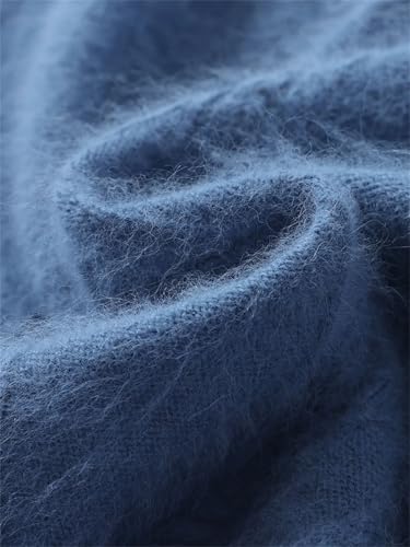 Men Solid Vest V-Neck Sleeveless Casual Loose Thick Pullovers Sweater Waistcoat Tops3