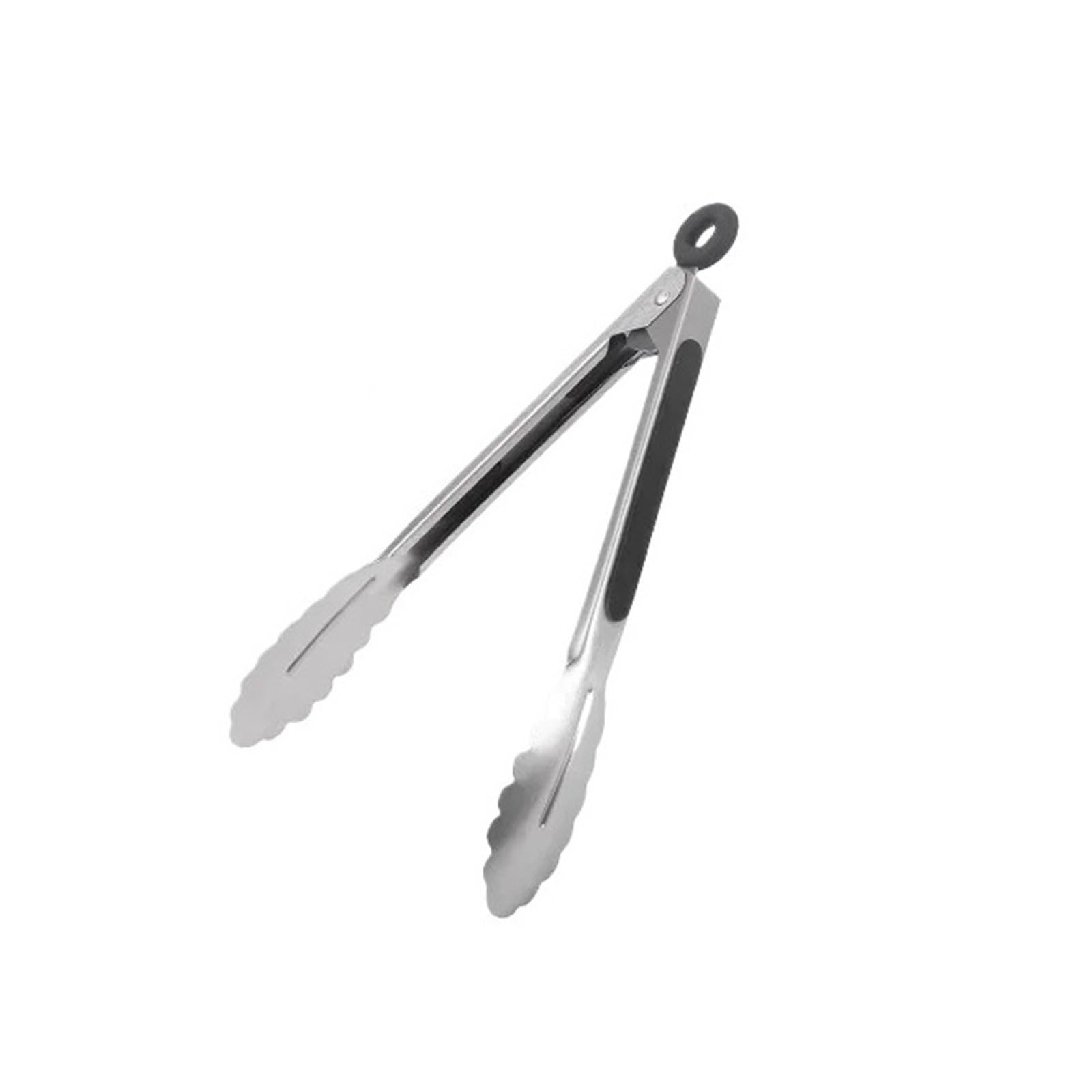 1 pièces Pinces à Barbecue Salade Steak Spaghetti Bonbons Charbon de Bois Viande Acier Inoxydable Camping Cuisine(G-9 inches(22.86cm))