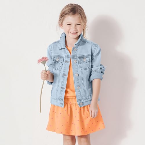 Lands' End Girls Denim Jacket4