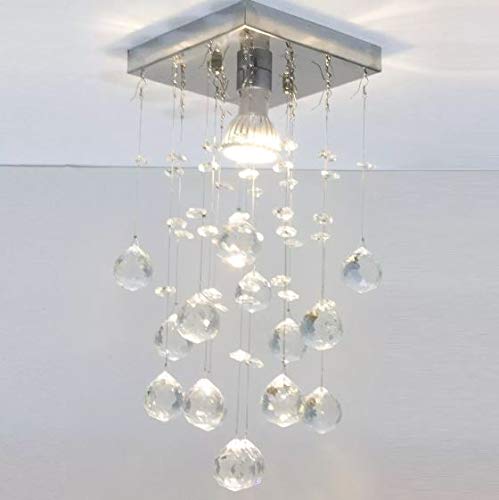 Lustre de Cristal Verdadeiro K9 Super Barato Alto Brilho - Casa cristalle - Desconexo - Aço Inox Esp