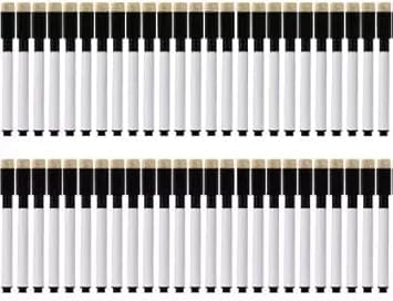 KRYTONE.Fx® 20 Pcs Black And Black Magnetic Whiteboard Pen Erasable Marker Office School Stationery Supplies.-image-15