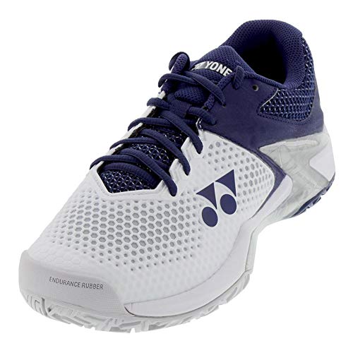 YONEX Power Cushion Eclipsion 2 Mens Tennis Shoe - White/Navy - Size 10