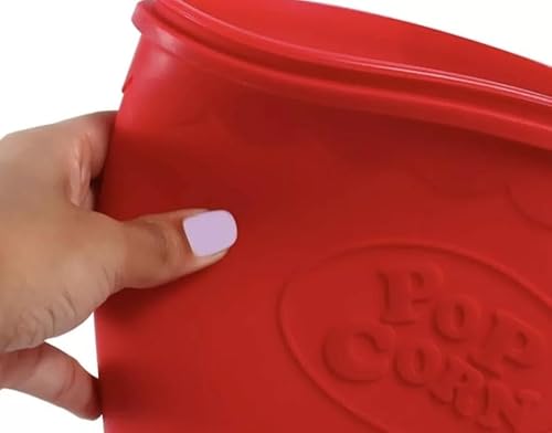 Pipoqueira Silicone Micro-ondas Balde Pipoca Sem Óleo Clink