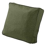 Classic Accessories Montlake FadeSafe FadeSafe Patio Lounge Chair/Loveseat Back Cushion, 21 x 22 x 4 Inch, Heather Fern