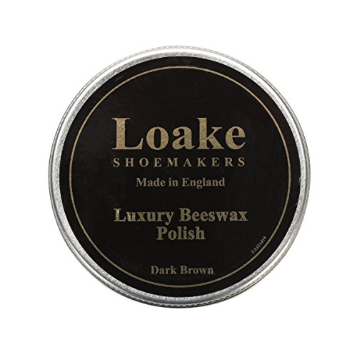 Loake Dark Brown Luxury Beeswax Polish