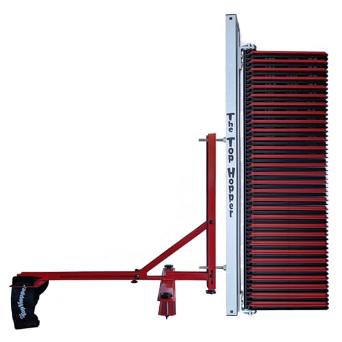 The Top Hopper TH500 Basketball Rim Mounted Vertical Jump Measuring System (Red)