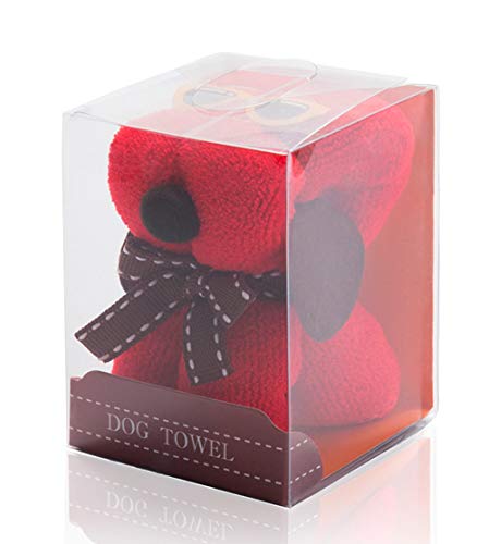 Lote de 30 Toallas Perritos. Regalos Originales para entregar a tus invitados el día de tu Boda, comunión, bautizo, fiesta, babyshower