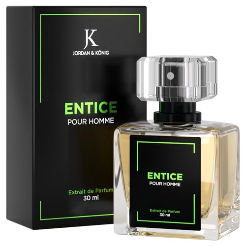 Bild: JK Jordan & K�nig Entice Pheromone Parfum Herren, Extrait de Parfum f�r M�nner mit 30% Duft�lanteil, Langanhaltend, Zitrisch, S��, Charmant, Frisch, Ganzjahresduft f�r Alltag, B�ro, Party und Date f�r 69,99 EUR (-22%) statt 89,99 EUR bei amazon.de