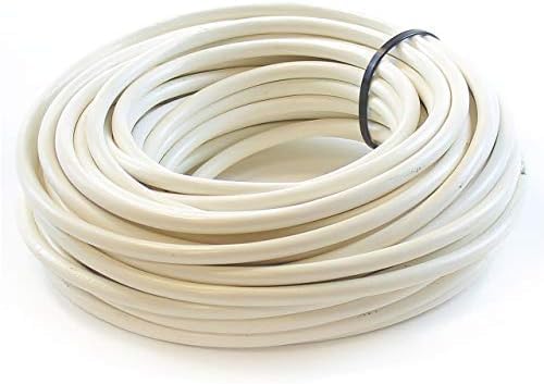 White 3183Y 3 Core 2.5mm 25 Amp PVC Flexible Cable Cut to Length Flex (25 Meters)