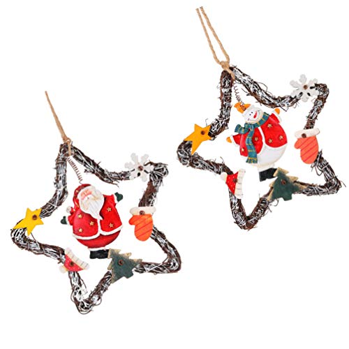 Adorno colgante santa claus 20 cm 2021 - Cuidamos tu Hogar