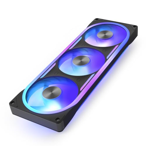 Image of NZXT F360U Ultra - 360mm Single-Frame Multi-Zone RGB Fan - Black
