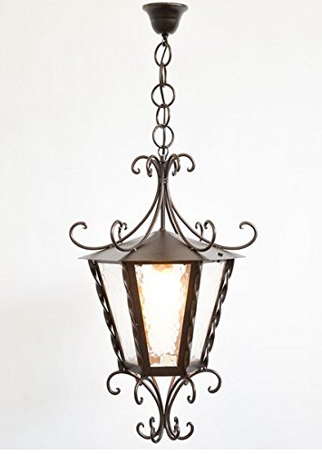 Lanterne avec chaîne fer forgé Imperial l'esprit des bastides - 3