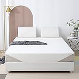 8 Inch Memory Foam Mattress Twin Size, Medium Firm Pressure Relieving, Breathable Removable Quilted...