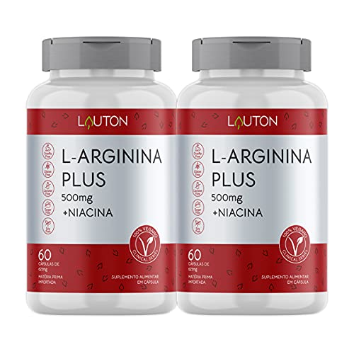Loja Produto Arginina 26 Combo 2 Arginina 60 cápsulas Lauton Nutrition