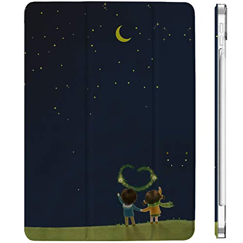 Image of DuraSafe Cases for iPad Air 5th 4th 6th 11th [ Air 11 /6 2024 /5 2022 /4 2020 ] A2588 A2316 MYFQ2HN /A MYFM2HN /A MYFR2HN /A MYFN2HN /A MYFQ2HN /A MYFM2HN /A MYFR2HN /A Printed PC Cover - Night Sky