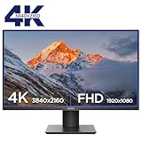 KOORUI 27 Inch 4K Monitors, UHD Computer Monitors (3840x2160), IPS, 60Hz, 4ms, Adpitive Sync, HDR 10, VESA 100x100mm, Eye Care, HDMI 2.0, DisplayPort 1.4 - Image 2