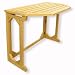 Produktbild HABAU Klappbarer Gartentisch für Balkone aus Holz, Balkontisch 90 x 50 x 74 cm, Tisch vormontiert