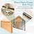 PHI VILLA 10x20 ft Heavy Duty Carport Car Canopy Garage Extra Storage Shelter Boat Party Tents Shed with Removable Sidewalls and Doors, Beige