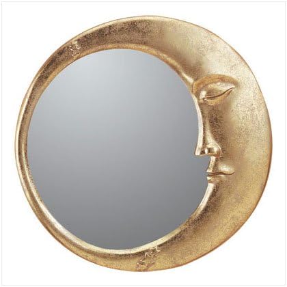 ZepolGifts dot com Celestial Moon Wall Mirror