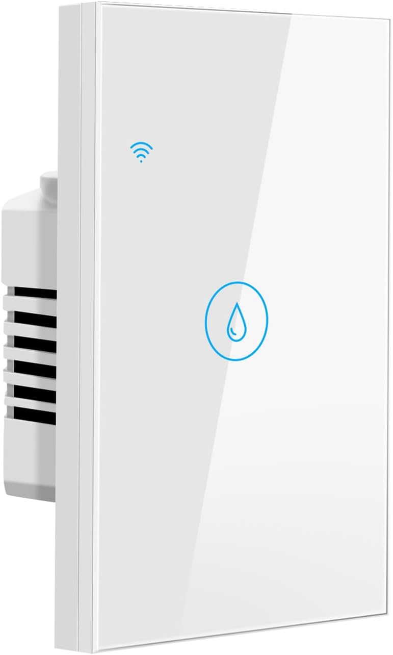 Tuya Smart Water Heater Switch 8000W WiFi Boiler Heating Switch 40A Smart Home Works with Voice Control US Standard