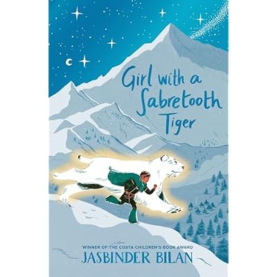 Girl with a Sabretooth Tiger