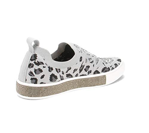 Bernie Mev. Gardenia Light Grey/Silver Eu 37 (Us Women's 7) M #TOP1