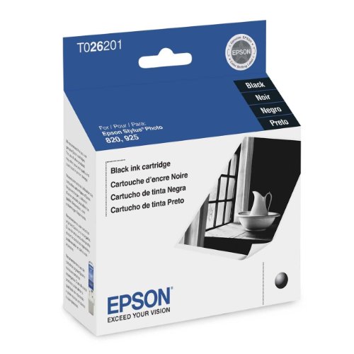 Epson T026201 Black Ink Cartridge for Epson Stylus Photo 820/925