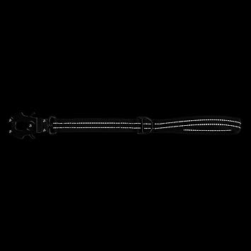 ICEFANG Short Traffic Dog Leash,Reflective Nylon Dog Lead,18inch