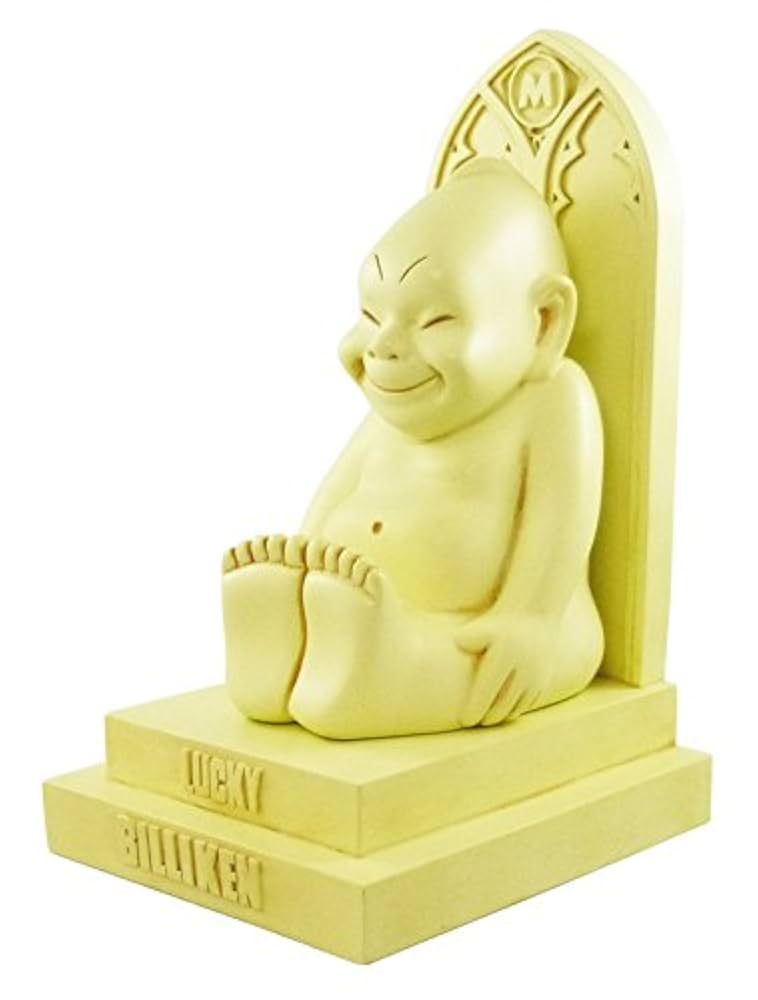 h*吉様 【ラッキービリケン】 レジン製 ビリケン人形 置物 大(約35cm) Amazon.co.jp: 正統派！開運に！！ラッキー ビリケン レジン製
