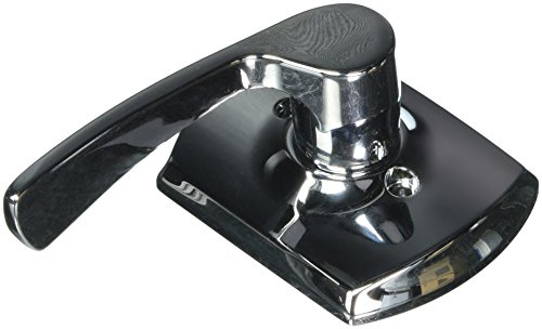 Schlage Lock Company F170MER625GRWLH Merano Left Handed Single Dummy Door Lever with Decorati, Bright Chrome