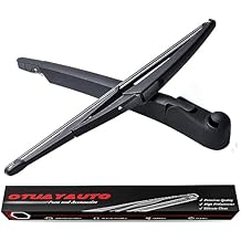 Replacement for Mini Cooper R50 R53 2004 2005 2006 Vehicles, Rear Windshield Back Wiper Arm Blade Set - OTUAYAUTO Factory OEM 61627129279