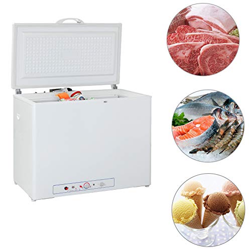 SMETA 110V LPG Propane Gas Absorption Gas Chest Freezer, 7.1 Cu Ft,White