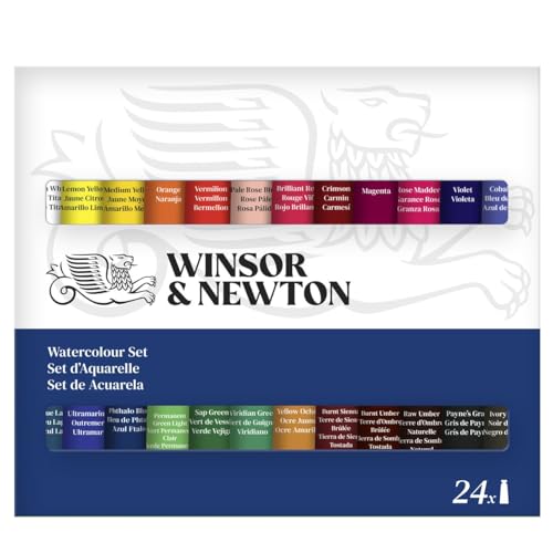 TINTA AQUARELA W&N DISCOVER 24 CORES 10ML 2990006