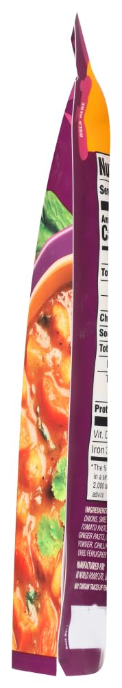 Patak's - Ready To Eat Vegetarian Meals, (4 Pack) (Butter Chickpeas & Veggies)