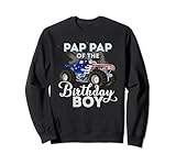 Pap-Pap des Geburtstagsjungen, der Familienwagen-Jungen pass Sweatshirt