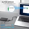 SATA to USB Adapter Cable, USB 3.0 to SATA III Hard Drive Adapter for 2.5'' SSD/HDD Data Transfer, Support UASP - 9 Inchs, Aluminum Shell & Nylon Cord