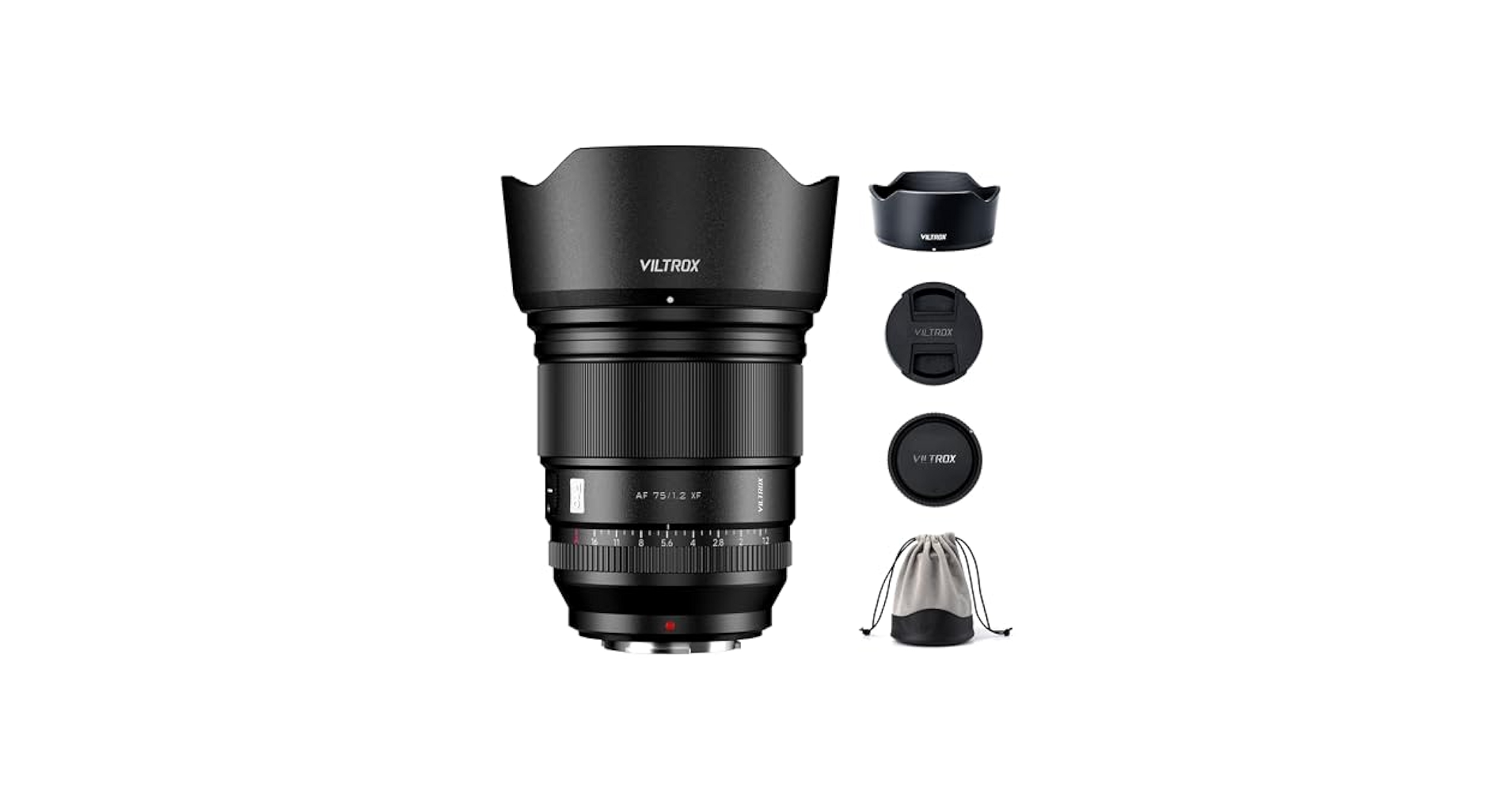 VILTROX XF75mmF1.2 Pro 富士 Viltrox AF 75mm F1.2 Pro APS-C Lens for Fujifilm X-Mount