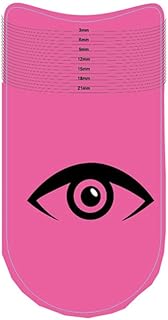 3 reglas de pestañas, regla de plantillas de ...