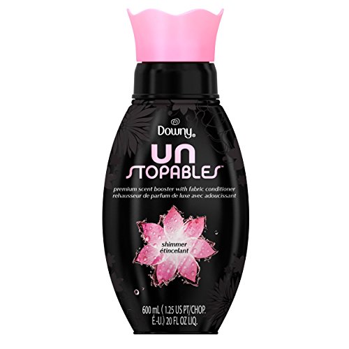 Downy Unstopables Scent Booster with Softener Fabric Enhancer, Shimmer, 20 Fluid Ounces