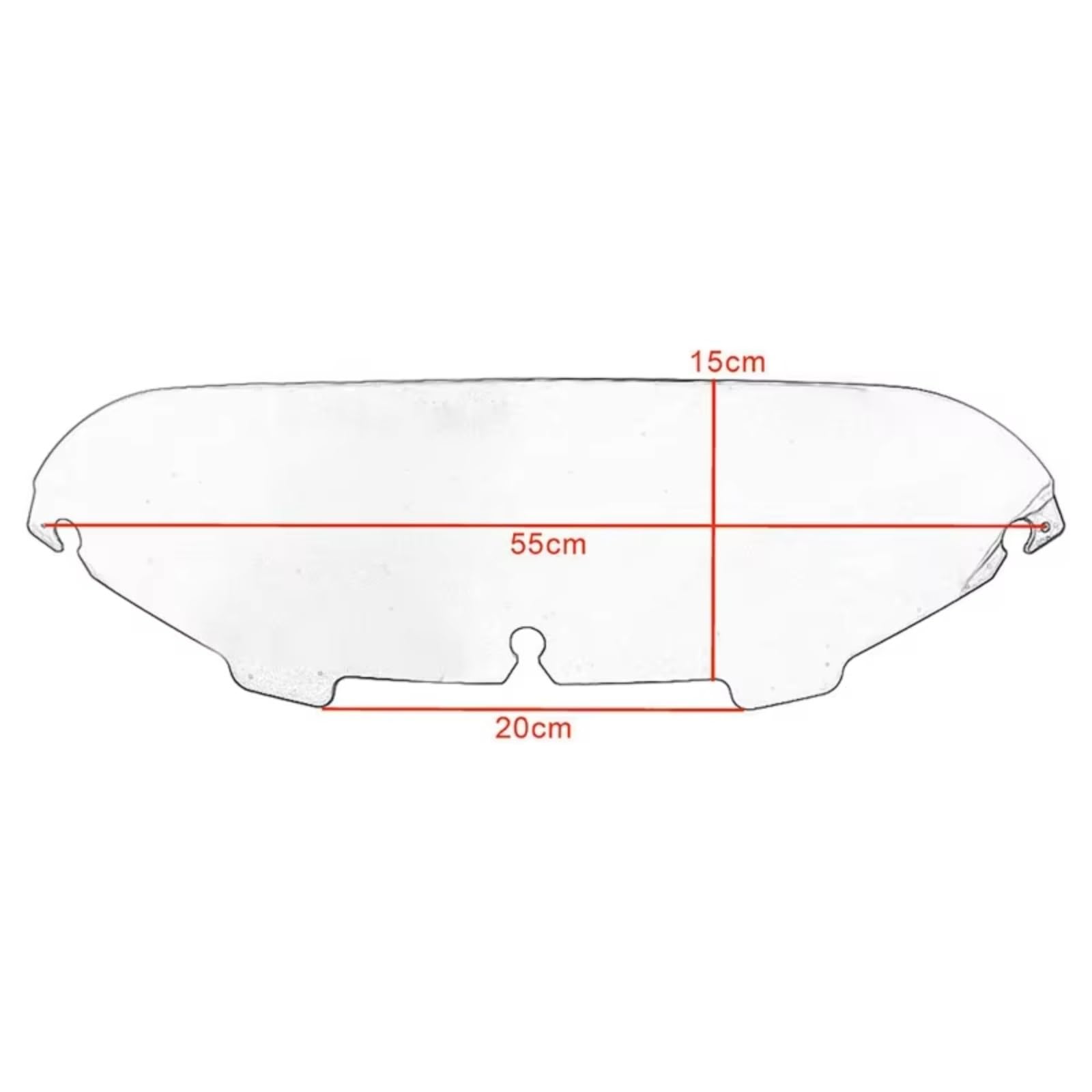 Bulle Moto Compatible Avec Street Glide 1996-2013 1 Pièce De 4,5 Pouces Pour Pare-brise De Moto Déflecteurs D'air Accessoires