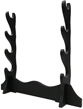 Amazon.co.jp: D-Product 和室に洋室に刀が映える 4段 刀置き 刀掛け