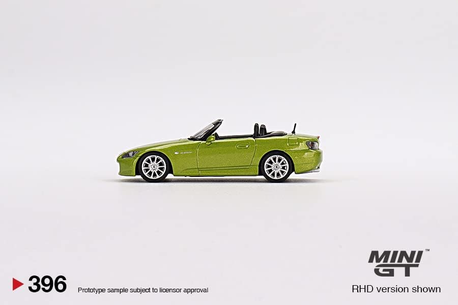 Honda S2000 AP2 Lime Green 1/64 Diecast Model Car MGT00396