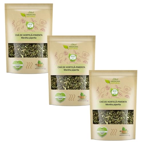 Chá de Hortelã Pimenta - Importado - Kit com 3 Pacotes