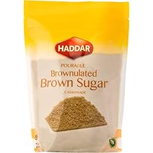 Haddar Brownulated Brown Sugar, in Convenient Resealable Bag, 12oz 3 Pack