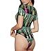 YANYU Many Cactus Art Print Adult Romper Womens Short Sleeve Onesie Bodysuit Casual Comfort Fashion Outfit